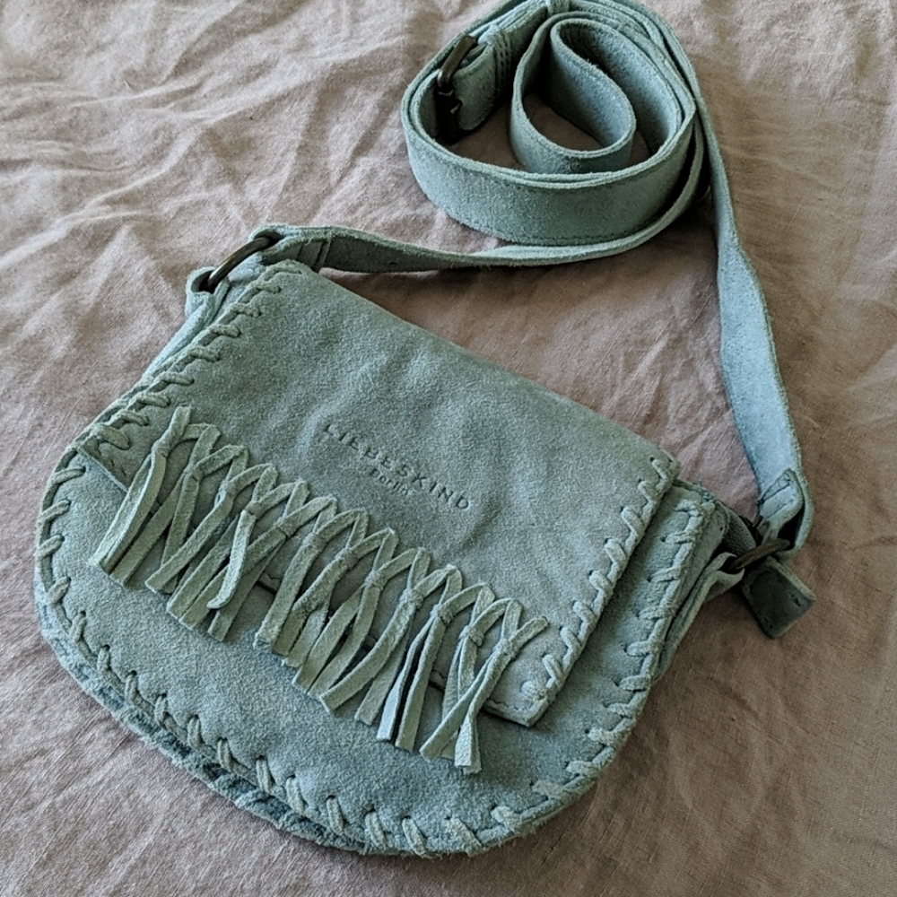 Liebeskind Berlin Lennja suede crossbody bag